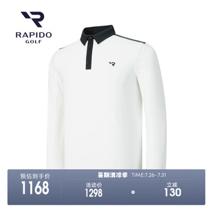 POLO衫 新品 RAPIDO雳霹道2025年秋冬男士 高尔夫GOLF基础长袖
