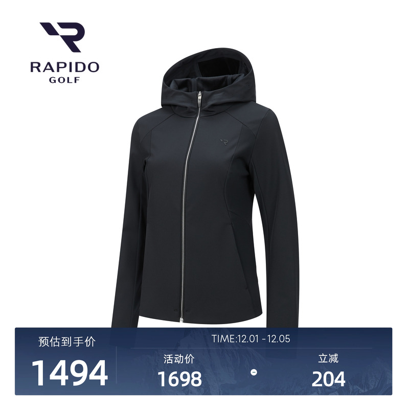女士GOLF高尔夫系列时尚连帽外套