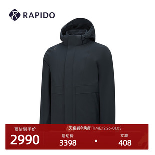休闲时尚 男士 RAPIDO睿必度2026春季 舒适三合一夹克雳霹道 新品