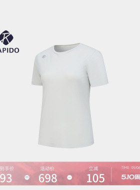 【钟楚曦同款】【新品】RAPIDO睿必度26春夏女士37.5短袖雳霹道