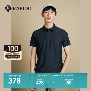 男子O系列户外潮流翻领短袖 POLO衫 新品 RAPIDO雳霹道夏季