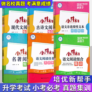 2026培优新帮手小升初语文阅读组合集训现代文古诗文非连续性文本阅读小升初语文阅读总复习文言文名著阅读任务群阅读真题高效训练
