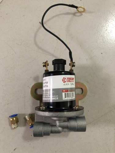 DF261货车电磁气阀DH261 电磁卓信24V排气制动熄火通用气动开关阀