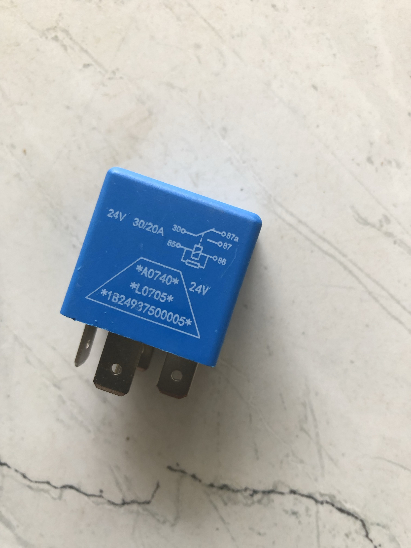 JD202SF 24V5脚汽车货车风扇喇叭大灯空调通用