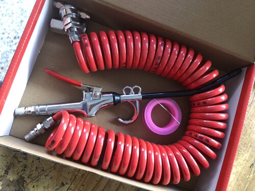 货车吹气尘枪驾驶室吹灰尘枪高压吹尘枪套装车载车用取气管吹灰枪