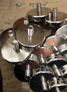 LED顶灯射灯固定磁铁吸盘汽车长条灯磁铁支架改装越野车强磁底座