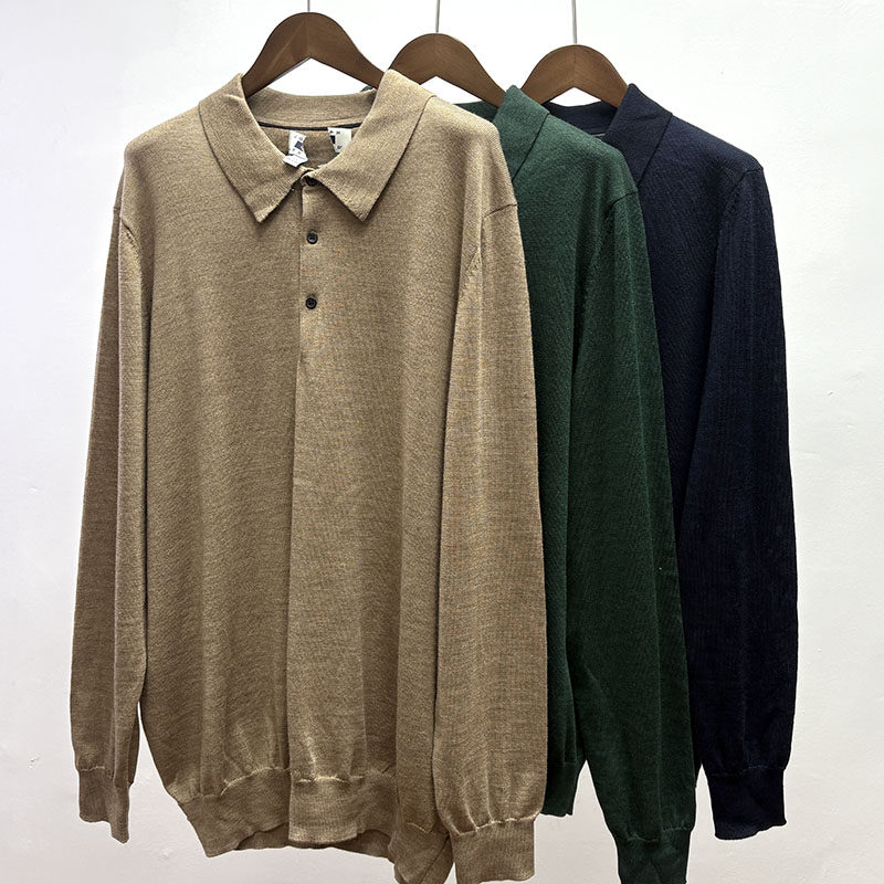 精纺超细羊毛秋冬潮男宽松大码休闲风百搭上衣POLO领套头保暖毛衣,男装,针织衫/毛衣,淘宝优惠券,粉丝福利购,淘宝优惠卷