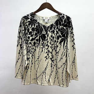 高端尾货真丝桑蚕丝春秋款女装大码简约休闲风圆领外搭小开衫