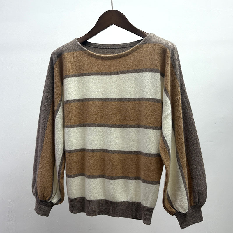 80山羊绒20羊毛女式秋冬款软糯亲肤贴身保暖打底毛衣经典百搭套头