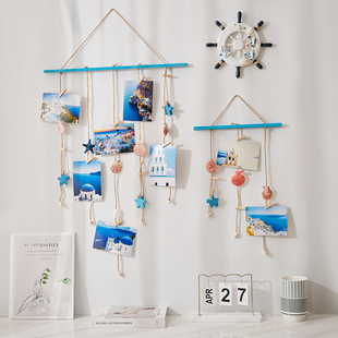 照片墙吊饰ins风幼儿园室内宿舍地中海洋风格 饰品 主题创意房间装