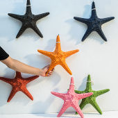 海星装 饰品地中海仿真海星墙面装 饰创意挂饰摆件婚庆道具挂件大号