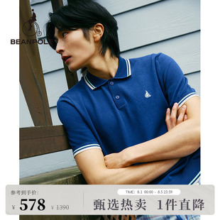 男美拉蓝风短织POLO衫 GREEN.B系列 BEANPOLE滨波 春夏新款