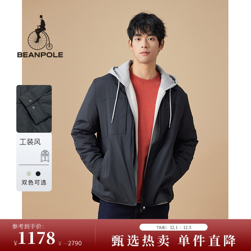 滨波基础简约款商务衬衫型外套