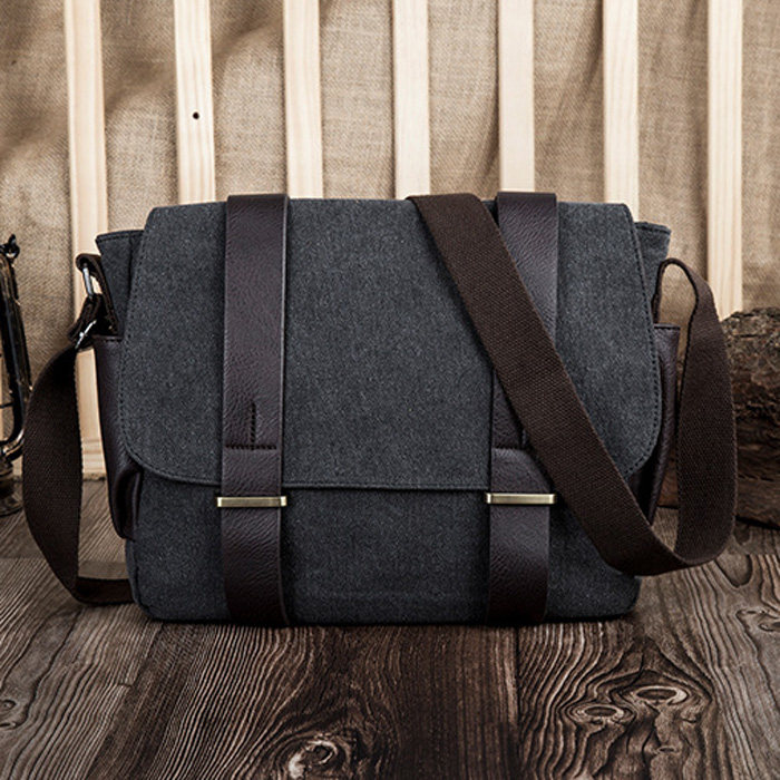 休闲帆布男包单肩包韩版斜挎包休闲包潮青年书包横款简约挎包,箱包皮具/热销女包/男包,男士包袋,淘宝优惠券,粉丝福利购,淘宝优惠卷