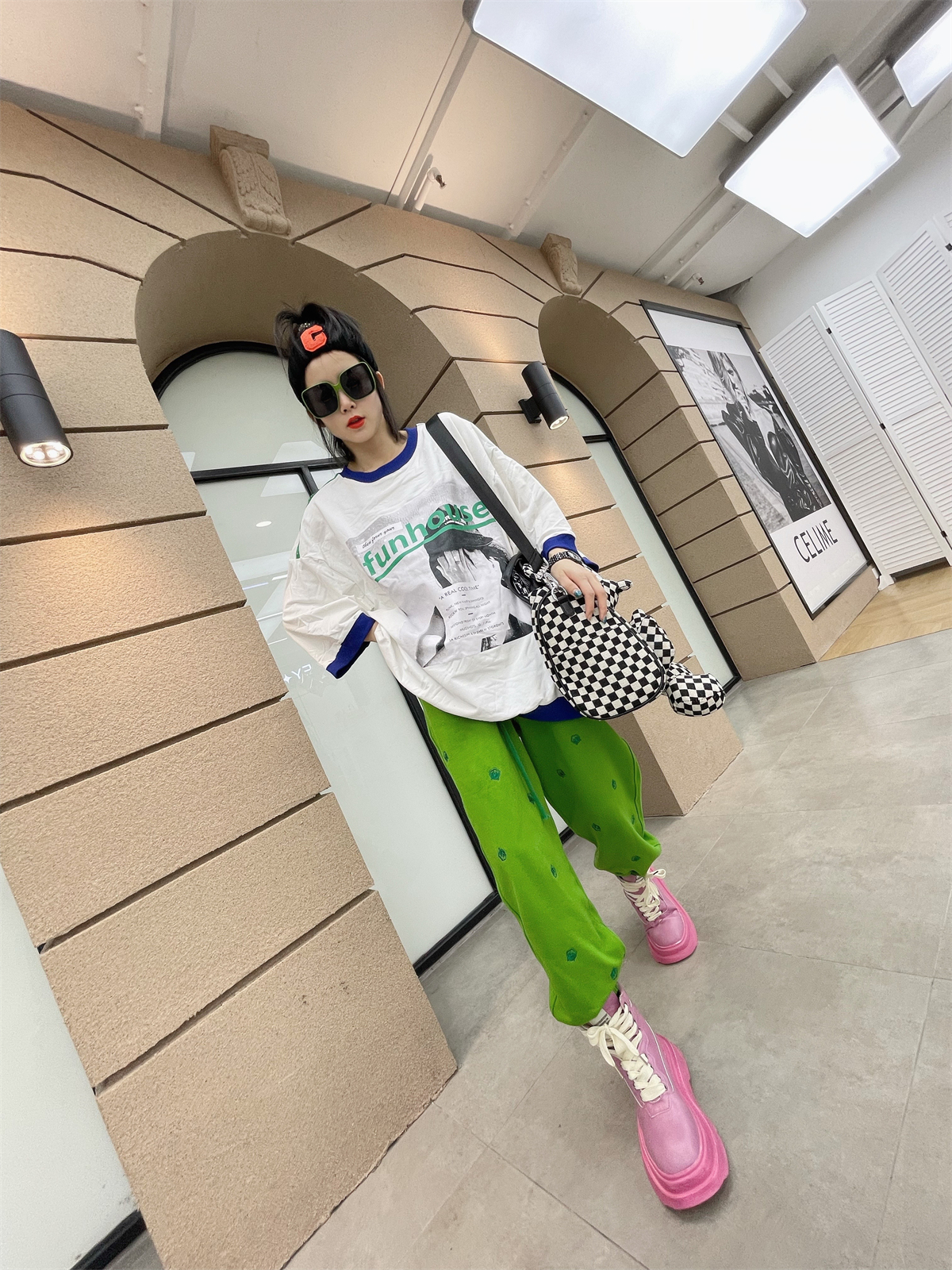 半袖2024年新款宽松夏季正肩港味