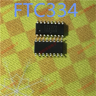 FTC334C SOP-16贴片 电容式触摸IC 按键处理芯片 FTC334 fa票