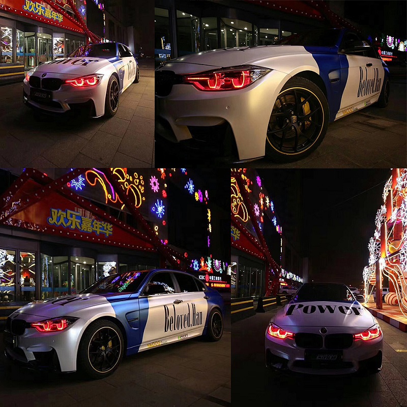 led红色七彩日行灯