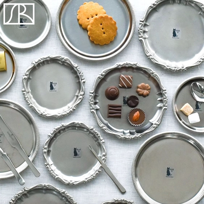 意大利复古不锈钢杯垫