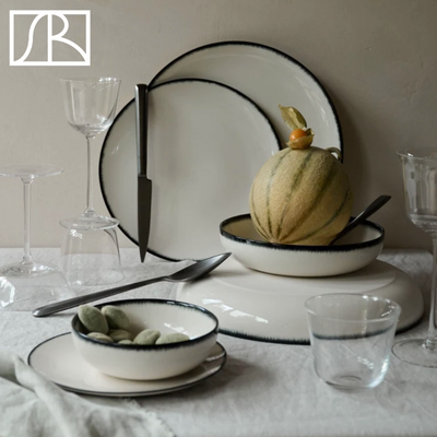 比利时Serax暗黑系列深盘碗