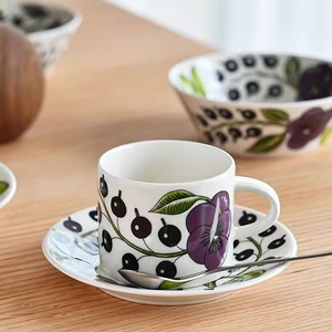 芬兰Arabia Paratiisi硕果陶瓷餐具汤碗饭碗盘子咖啡杯茶杯马克杯