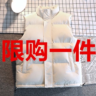 奥特莱斯/一折专区/秋冬羽绒棉运动马甲情侣男女坎肩外套马夹棉服