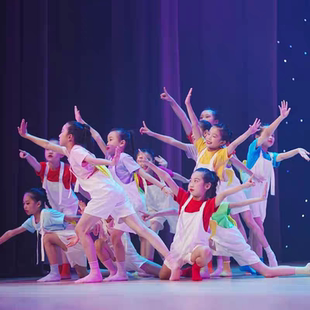 灿烂的日子舞蹈服我是一颗跳跳糖冰淇的味道小雪糕玩伴演出服儿童