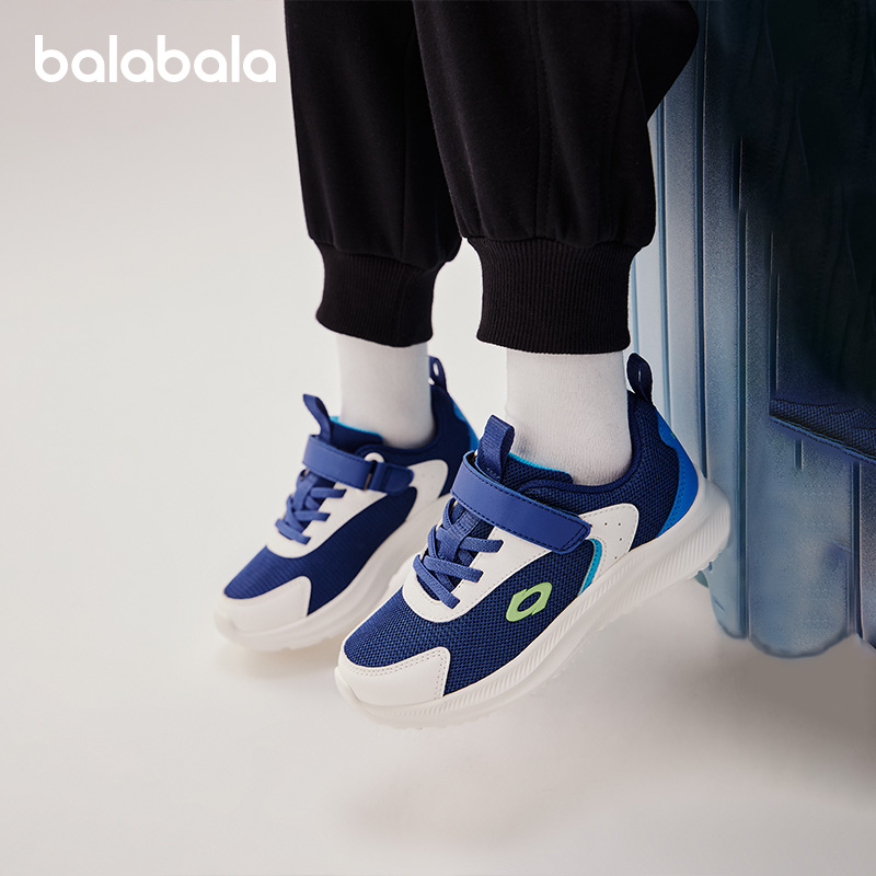 巴拉巴拉男童运动鞋女童跑步鞋秋