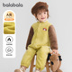 童装 巴拉巴拉婴儿连体衣新生儿宝外出爬服儿童2包屁衣025冬季 新款
