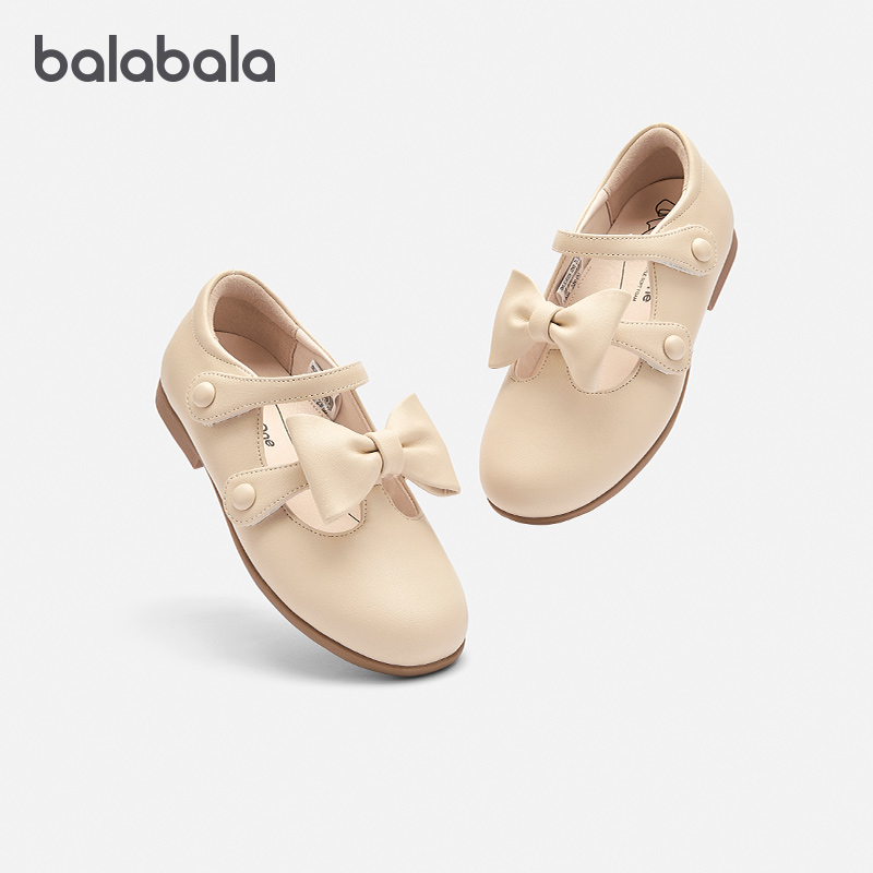 巴拉巴拉公主鞋女童凉鞋小皮鞋夏