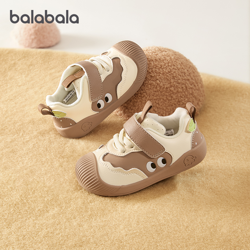 巴拉巴拉学步鞋男童女童防滑鞋子