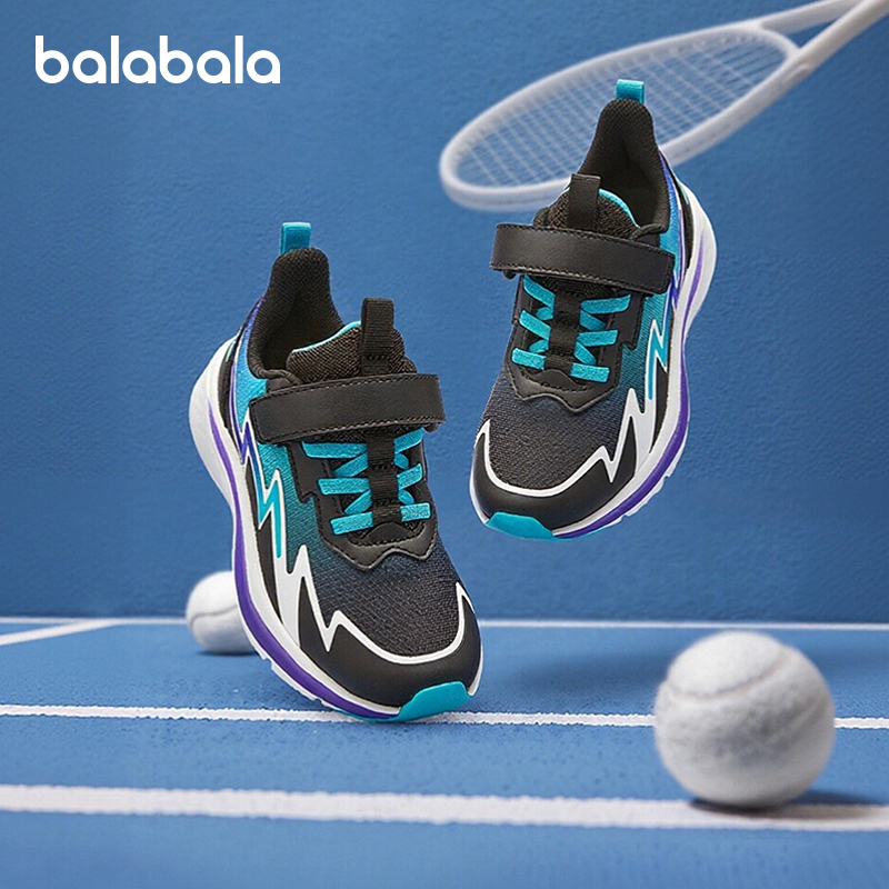巴拉巴拉运动鞋男童透气轻便跑鞋
