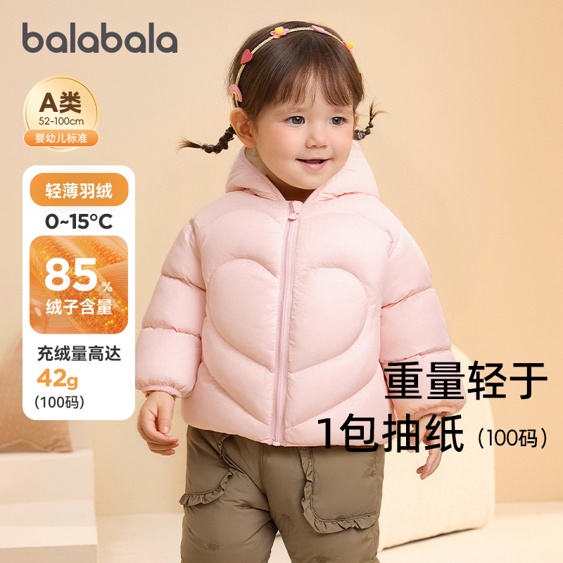 女童羽绒服儿童加厚外套