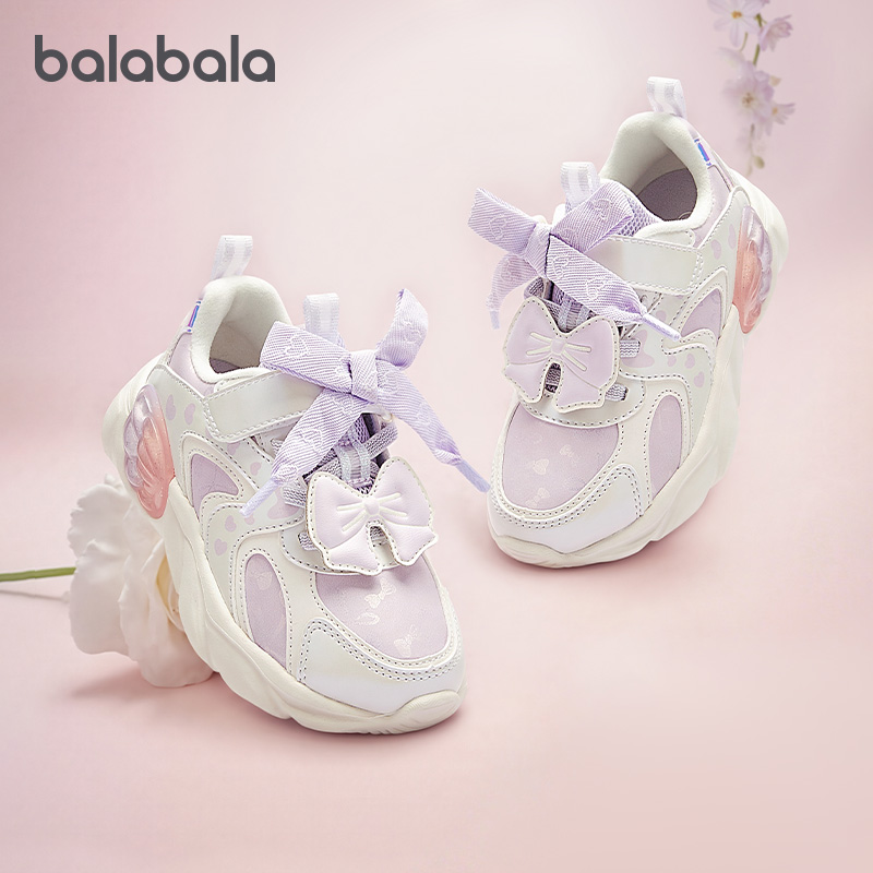 巴拉巴拉运动鞋女童鞋甜美老爹鞋