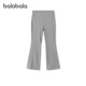 中大童排汗喇叭裤 裤 儿童运动裤 薄款 子 2026夏季 巴拉巴拉女童瑜伽裤
