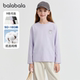 儿童打底衫 巴拉巴拉女童长袖 童装 2026新款 t恤中大童纯棉上衣春装