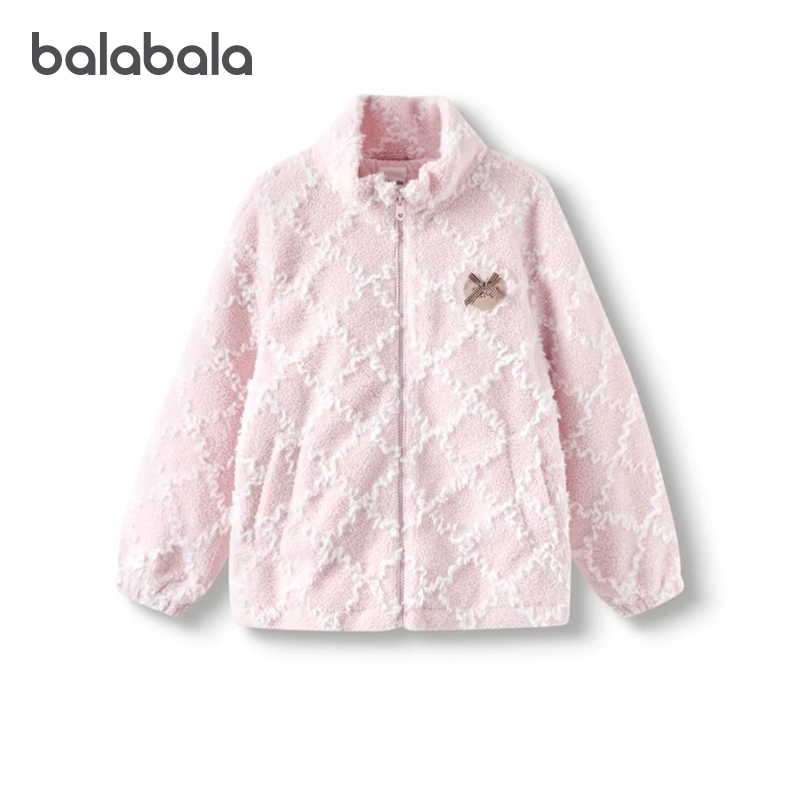 巴拉巴拉女童棉服立领外套棉衣冬