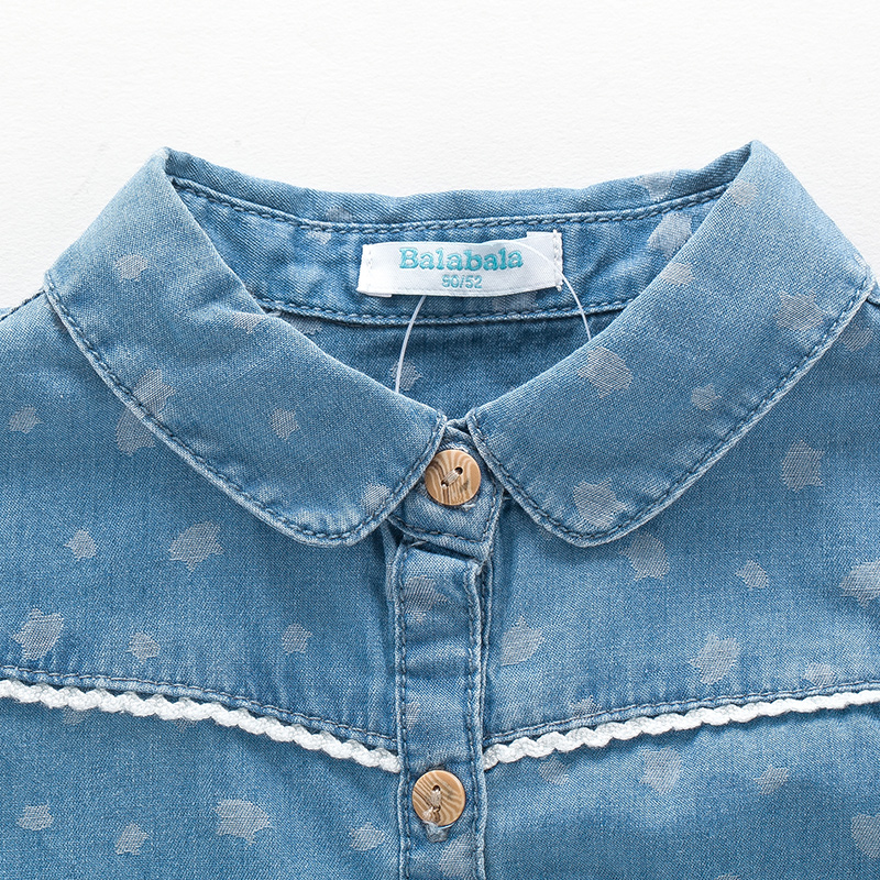 Chemise fille à manche longue - Ref 2086841 Image 4