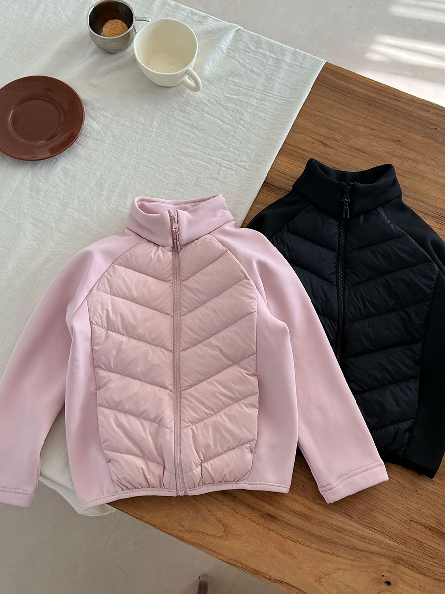 2025冬季新款龙凤胎兄妹装儿童姐弟装韩版时尚男女童羽绒服外套