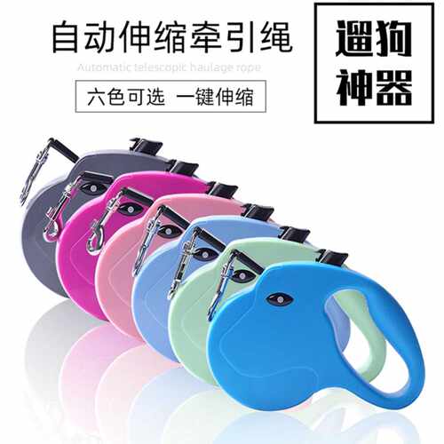 5M自动伸缩牵引器宠物狗狗牵引绳