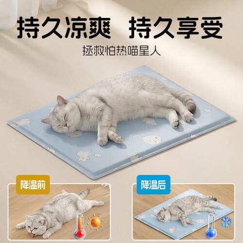 PETBEE宠物冰睡垫猫狗通用夏季降温PBL-941凉垫防水物觉温神宠降