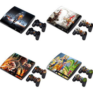 PS3 游戏机贴纸 保护膜 彩贴 SLIM薄机