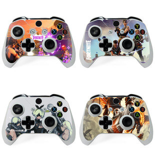 xbox one s手柄贴纸神秘海域one x手柄卡通贴膜机身手柄贴不留胶