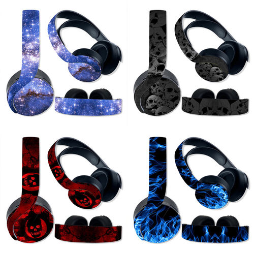 PS5耳机贴纸 国行PS5配件 PULSE3D无线耳机 贴膜 保护贴纸 创意贴