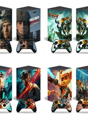 xbox series x游戏机贴纸 xsx个性贴纸Sticker 战地battlefield 1