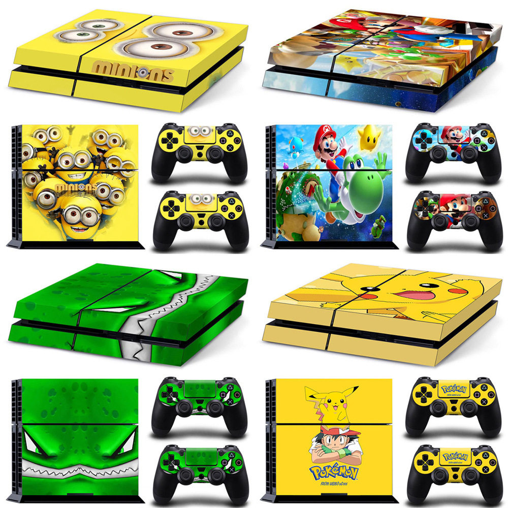 PS4 游戏机贴纸 创意贴膜 手柄贴 机身贴纸   Skin Sticker