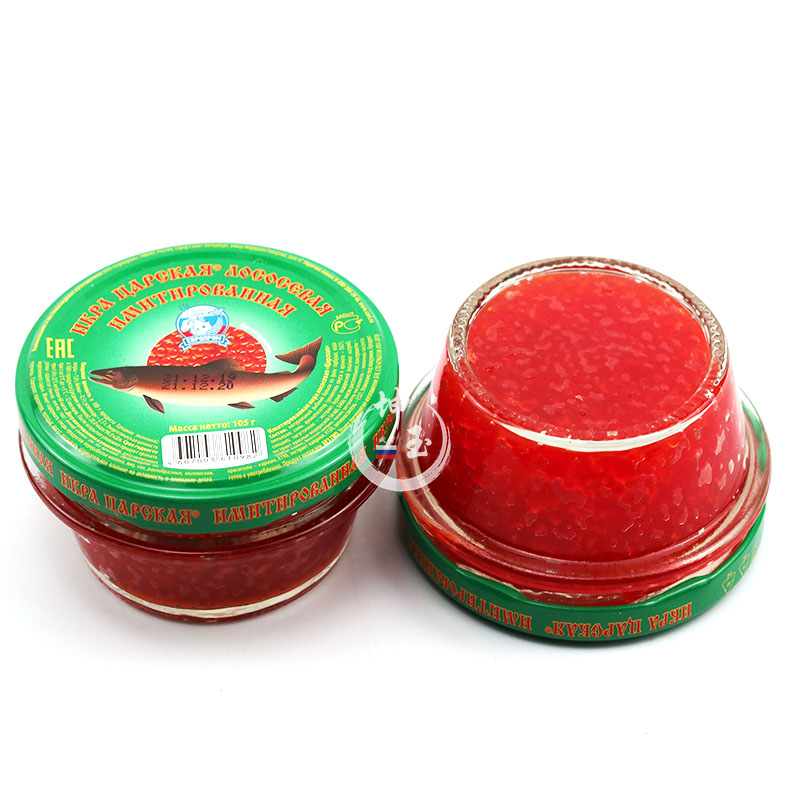 鱼子酱酱鱼籽酱寿司料理俄罗斯