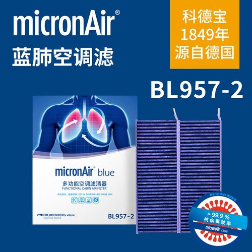 科德宝micronAir抗病毒空调滤芯