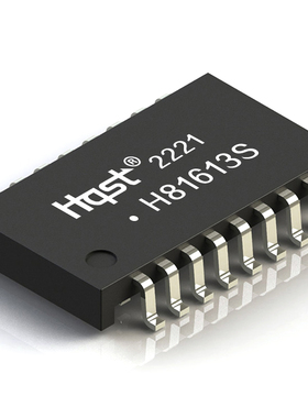 超薄H0013NLH81613S百兆单口网络变压器16P贴片网口隔离滤波器