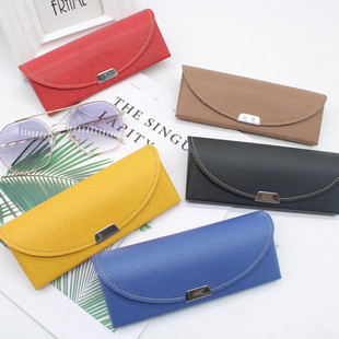 眼镜盒便携抗压创意ins个性 复古简约原宿墨镜眼镜盒可定做log店名