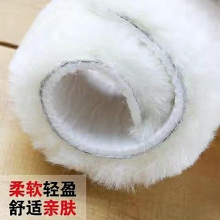 东北漠河长白山雪乡旅游冬季加绒纯羊毛一体鞋垫男女保暖装备